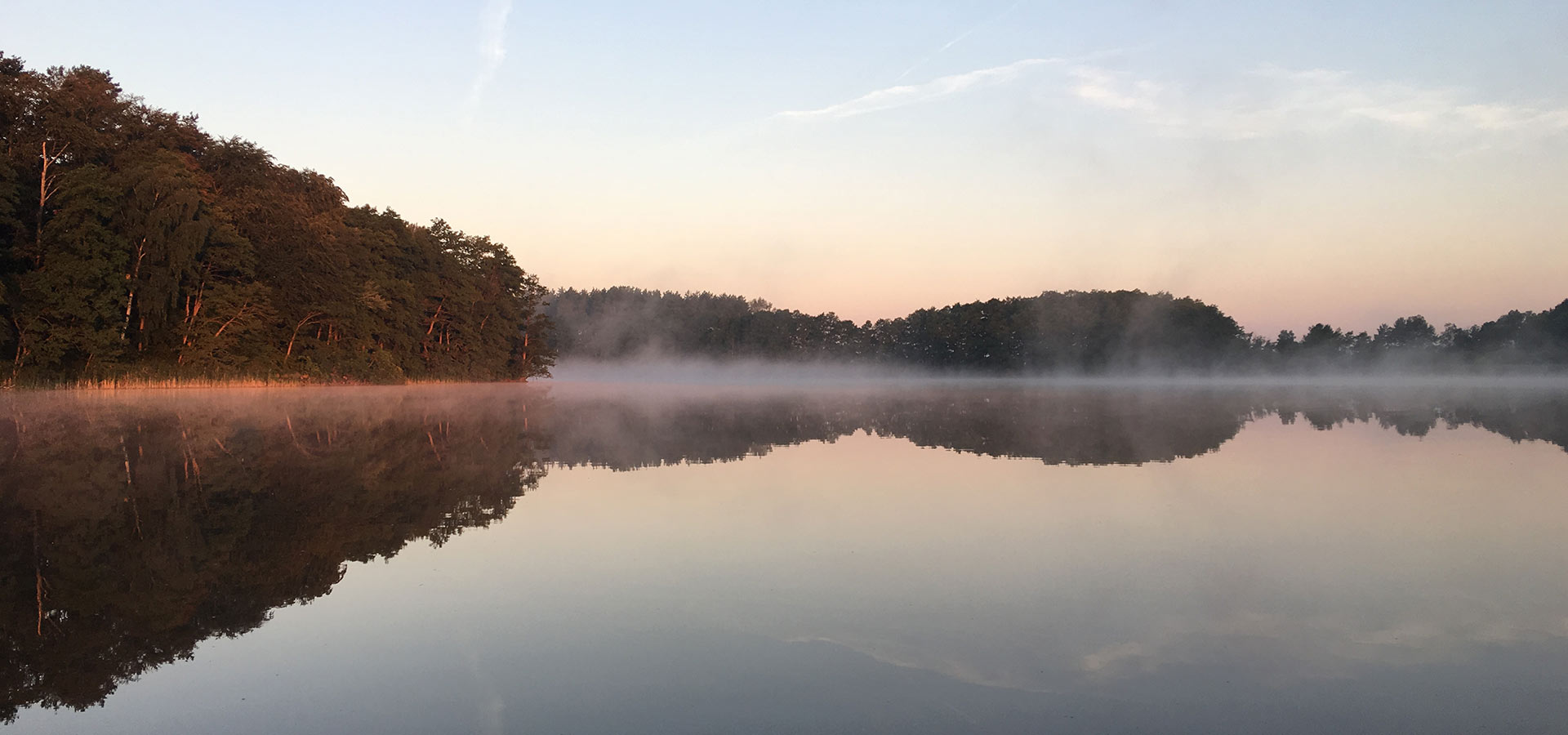 Wunderschöner Blick auf die Müritz direkt neben dem Hotel Harmonie